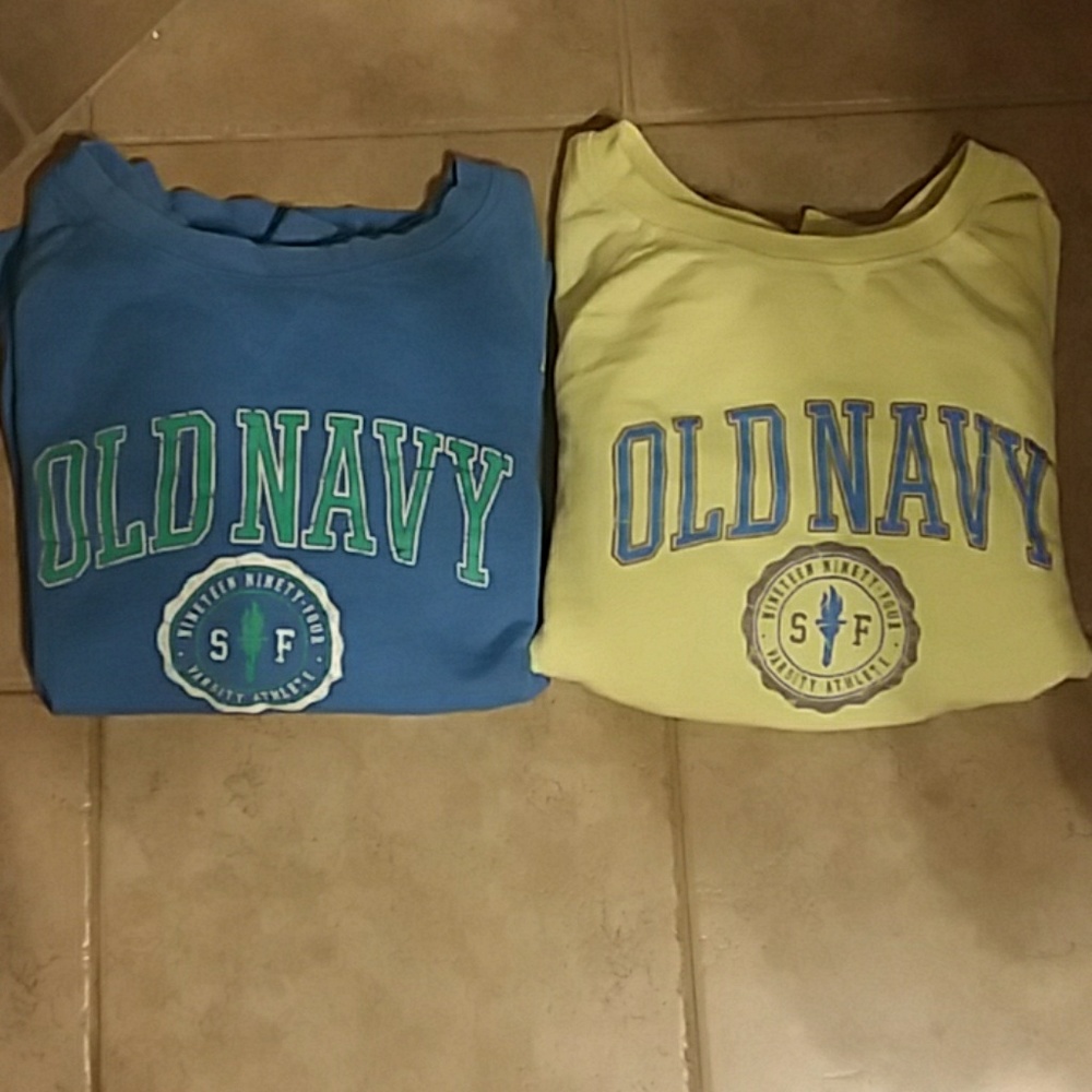 2 cute Old Navy sweatshirts
